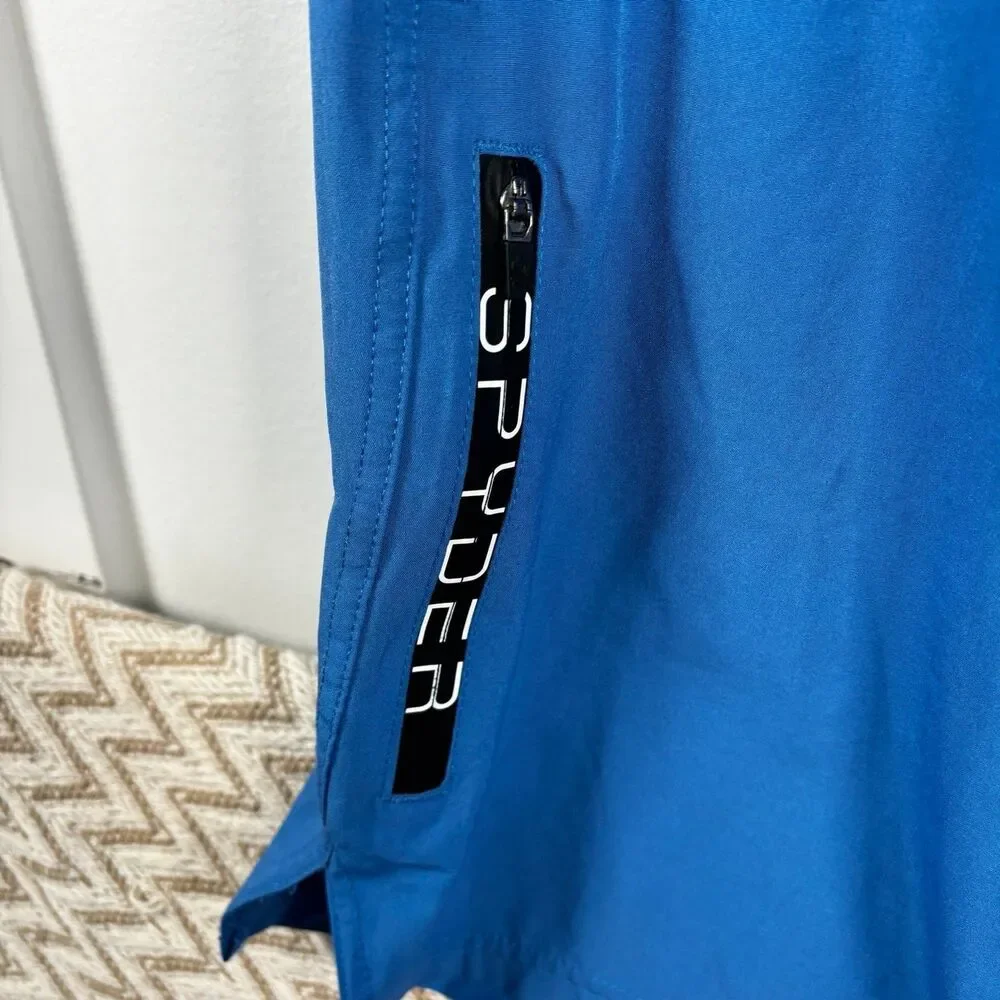 Spyder Men’s Board Short Swim Trunks Blue Size Large